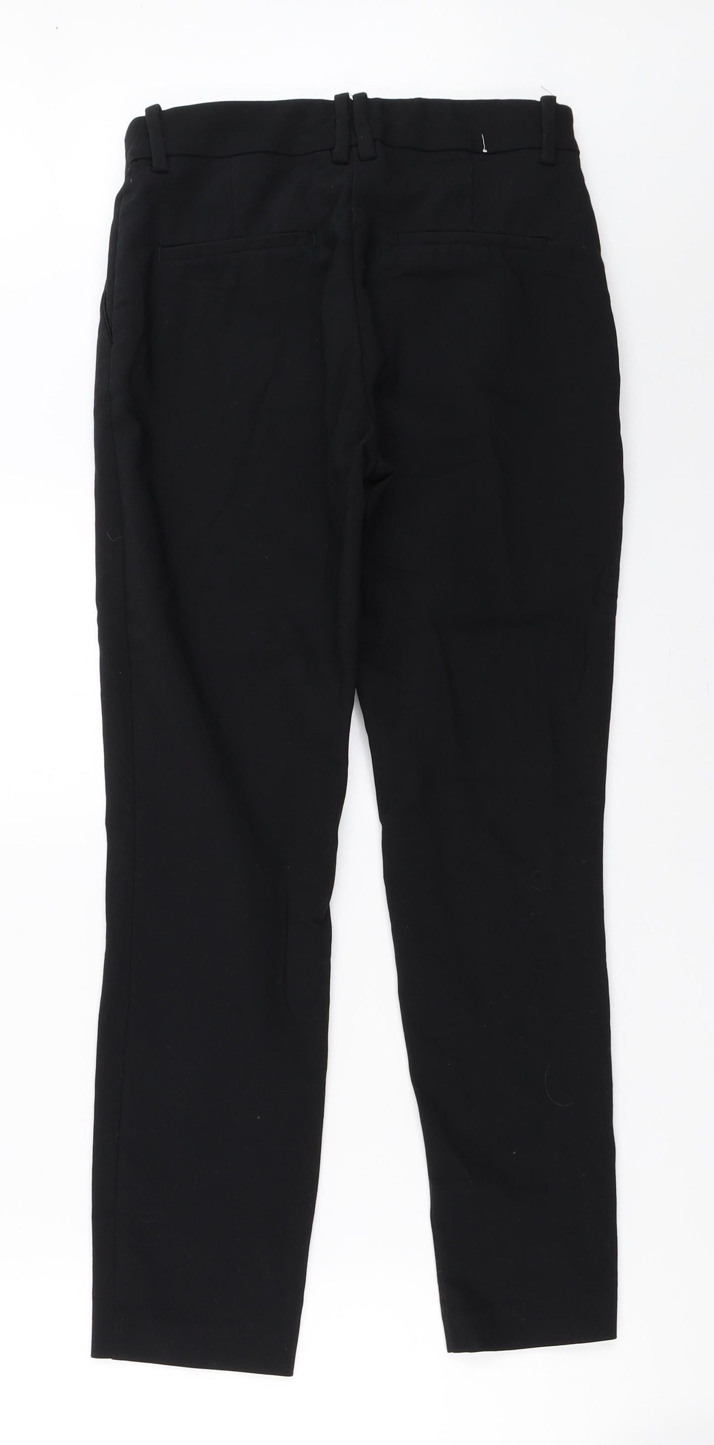 H&M Womens Black   Capri Trousers Size 8 L26.5 in