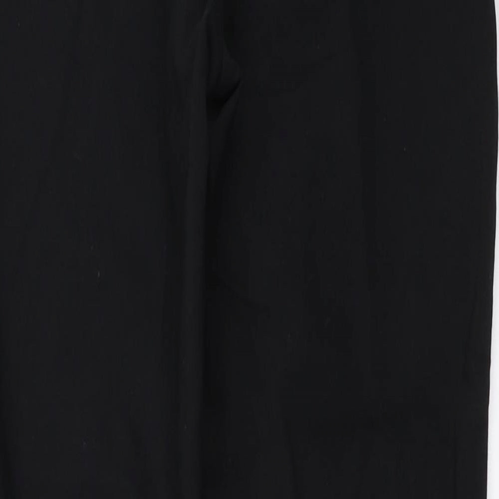 H&M Womens Black   Capri Trousers Size 8 L26.5 in