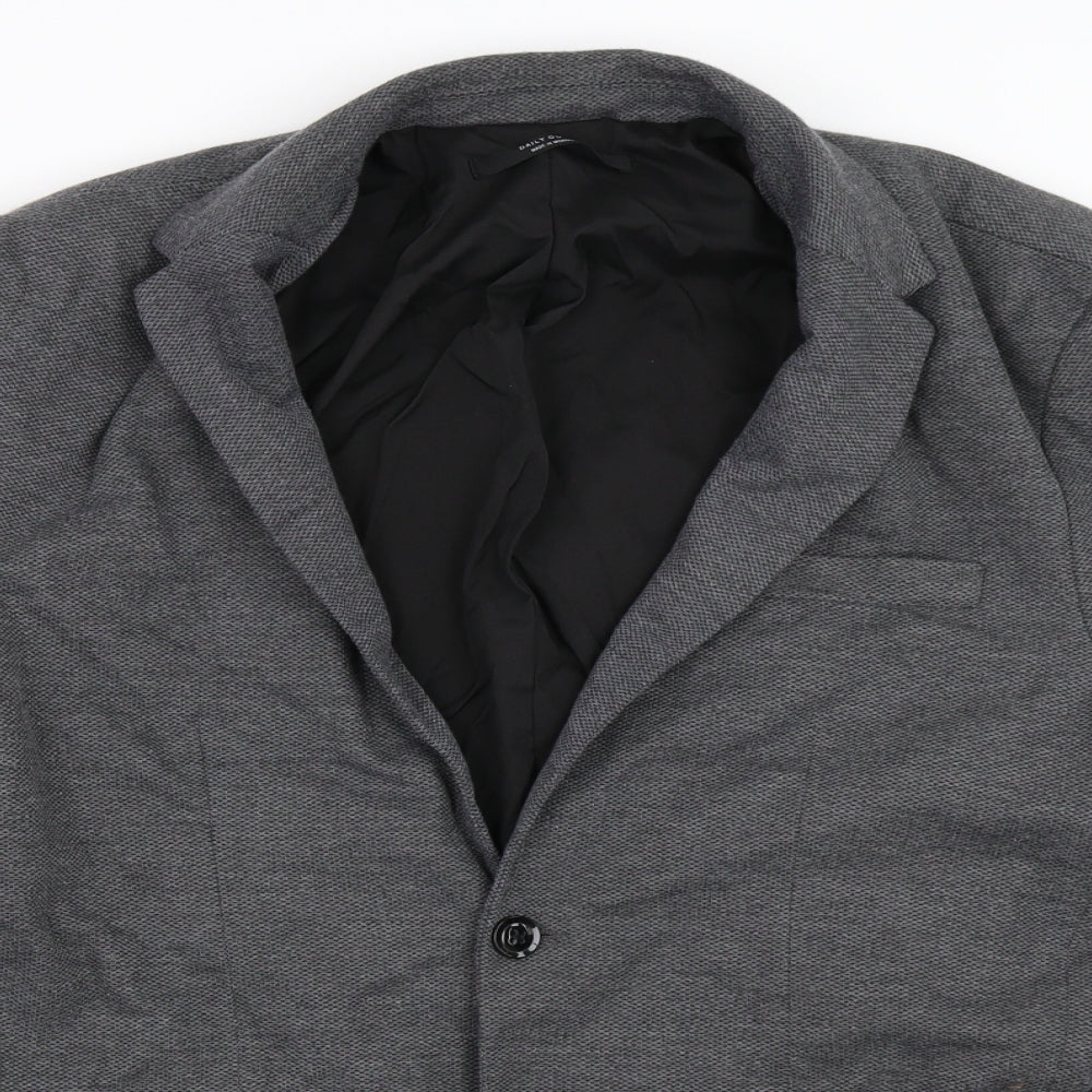 Zara Womens Grey   Jacket Blazer Size L