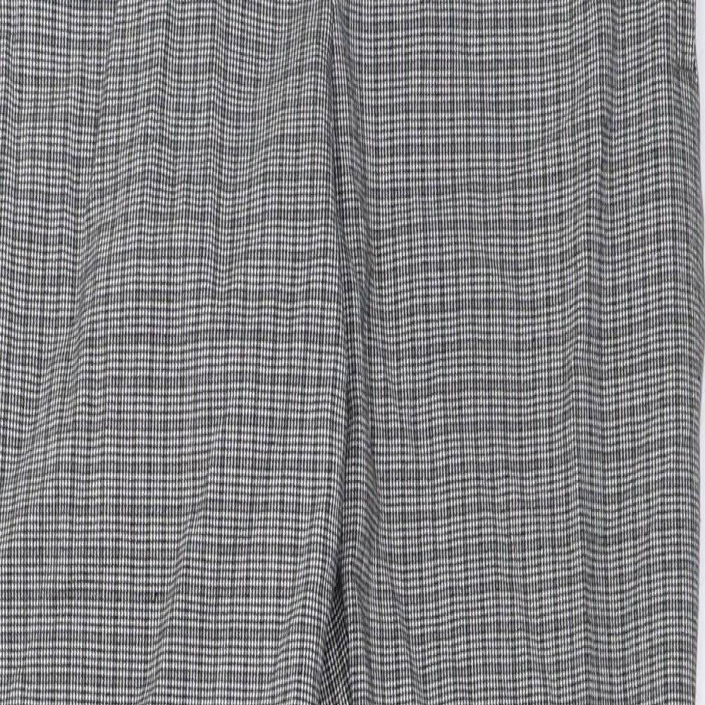 NEXT Womens Grey   Capri Trousers Size 6 L26 in