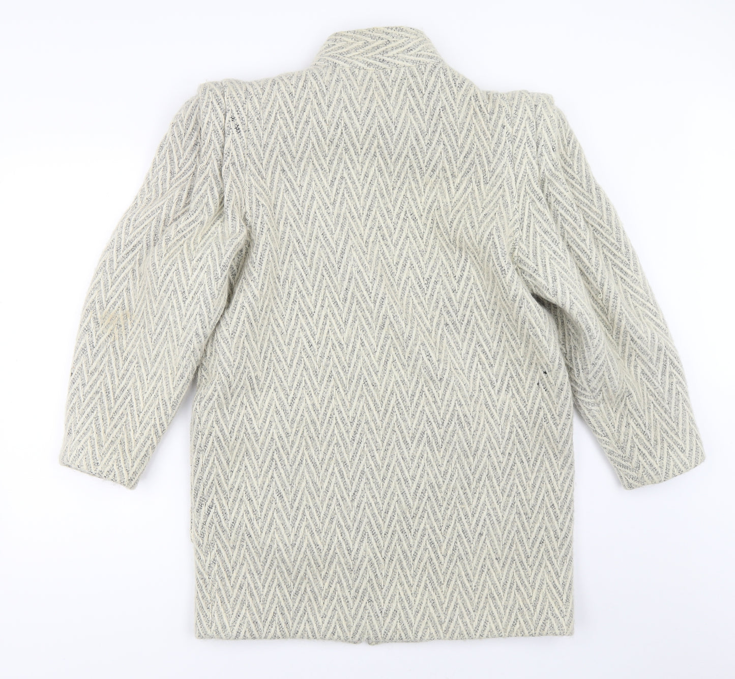 Pierre Balmain Womens Beige   Overcoat Coat Size 38