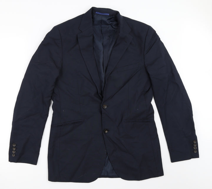 Marks and Spencer Mens Blue   Jacket Blazer Size 38