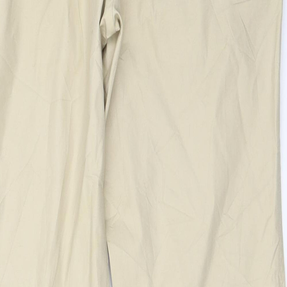 TwentySecond Womens Beige   Chino Trousers Size XL L30.5 in