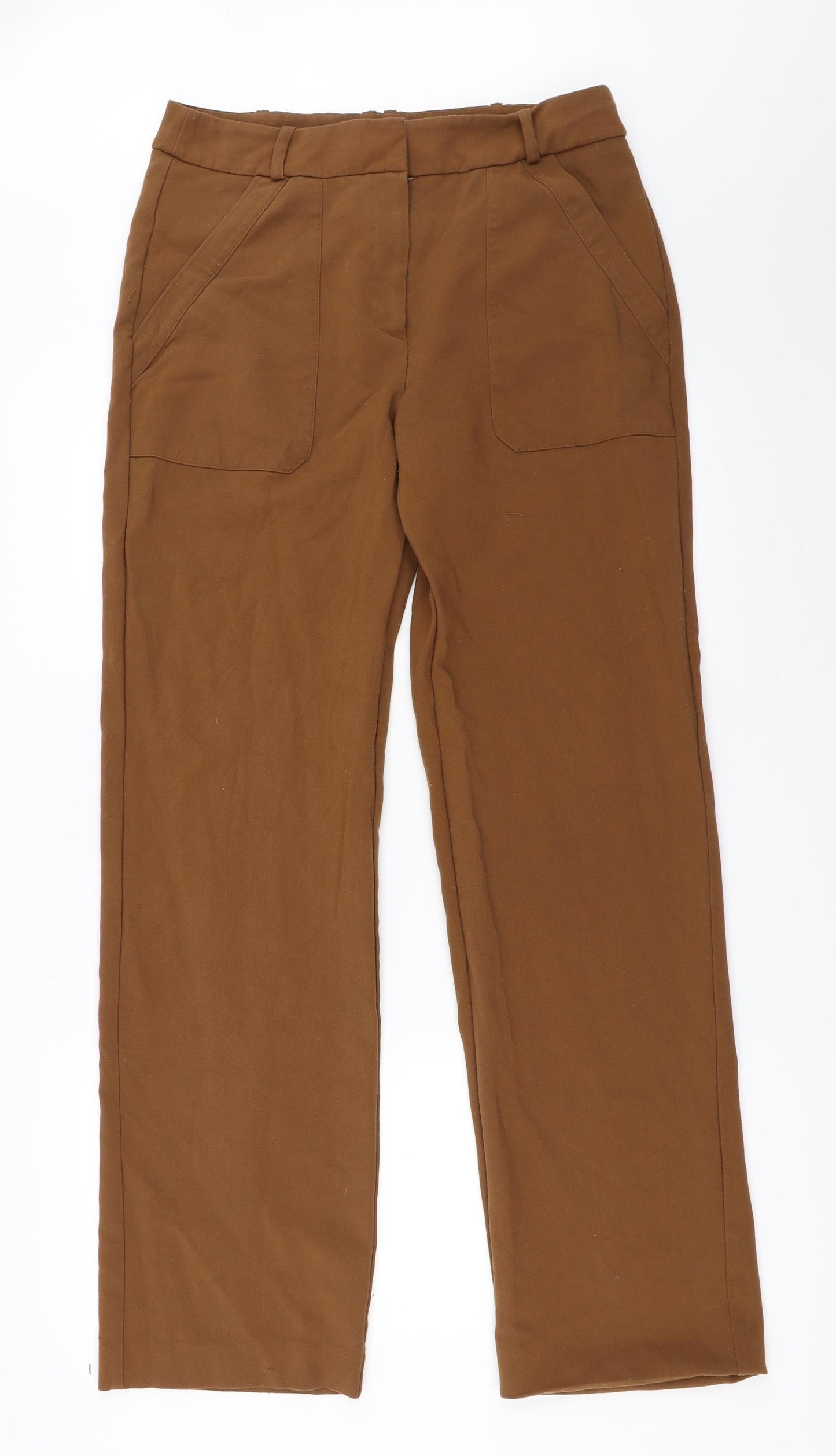 Mango Womens Brown   Trousers  Size 40 L32 in