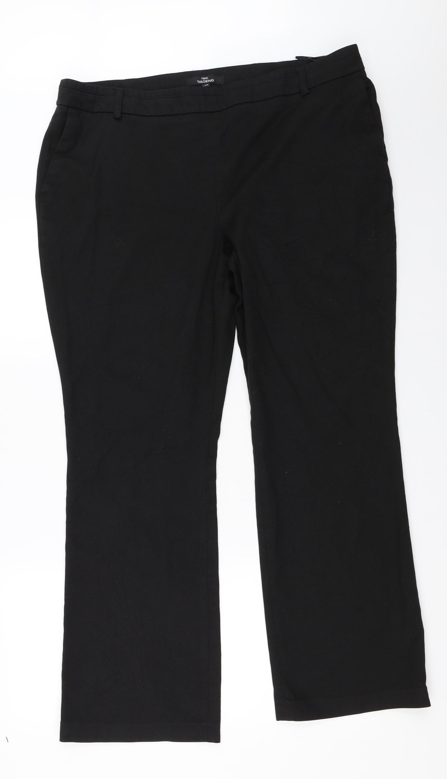 NEXT Womens Black   Trousers  Size 18 L29 in