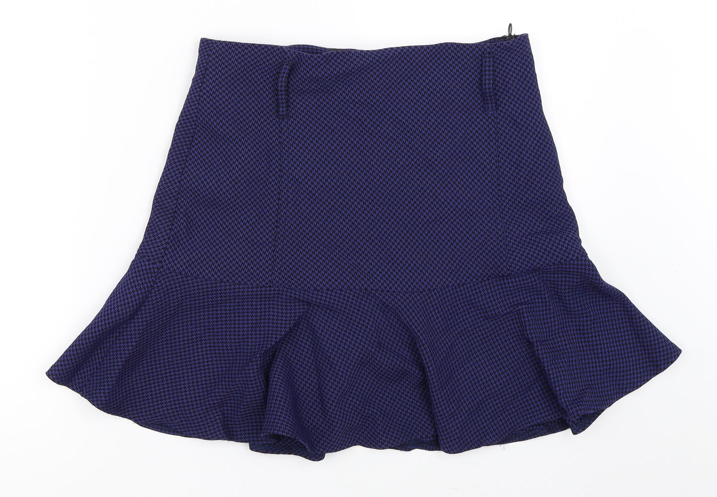 Papaya Womens Blue   Mini Skirt Size 10
