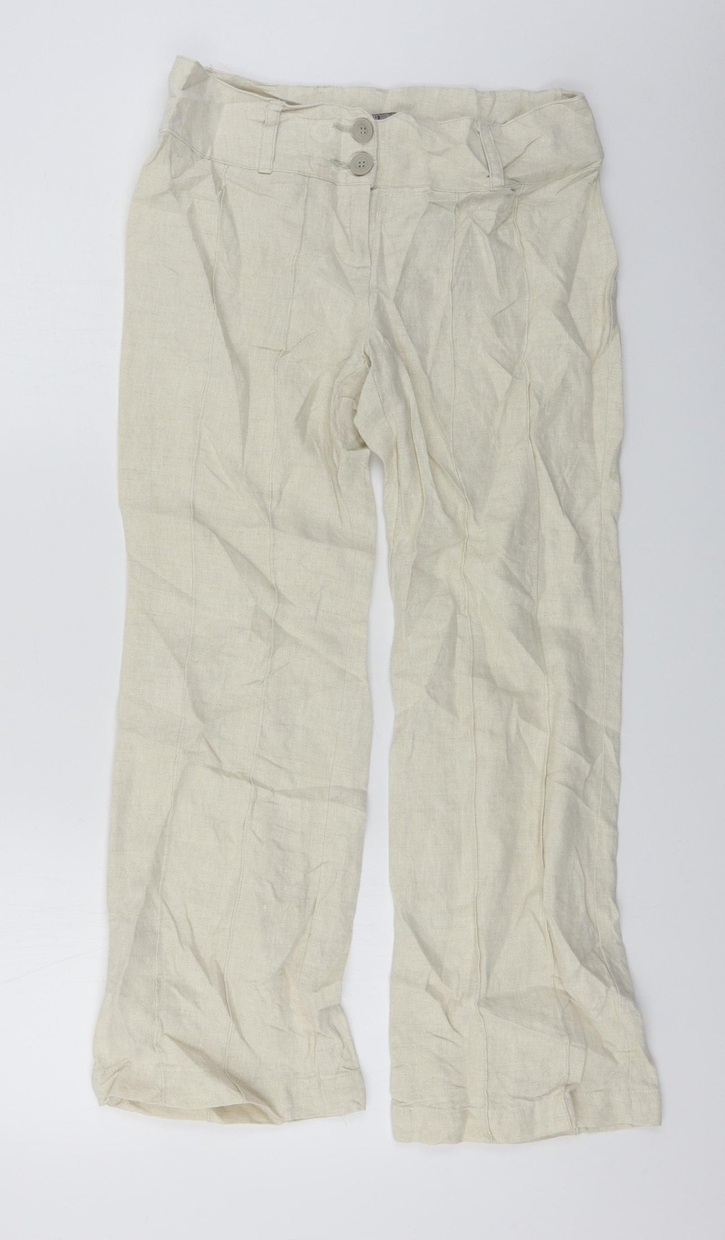 Bandolera  Womens Beige   Trousers  Size 12 L24 in