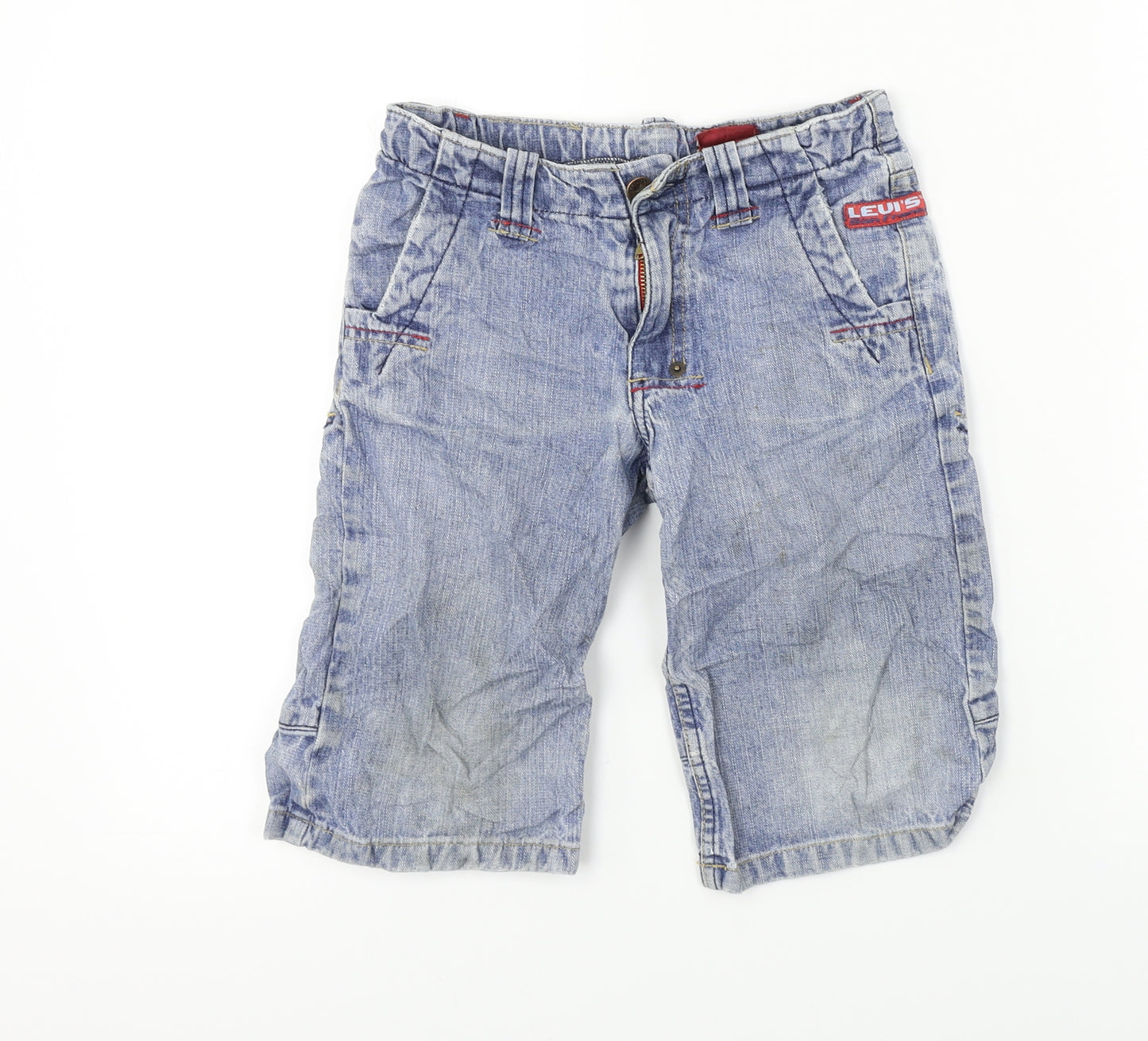 LEVIS    Boys Blue   Cropped Jeans Size 6 Years