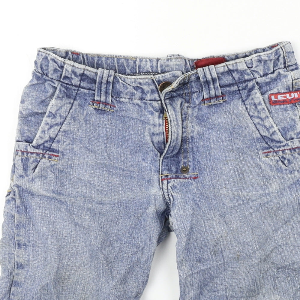 LEVIS    Boys Blue   Cropped Jeans Size 6 Years