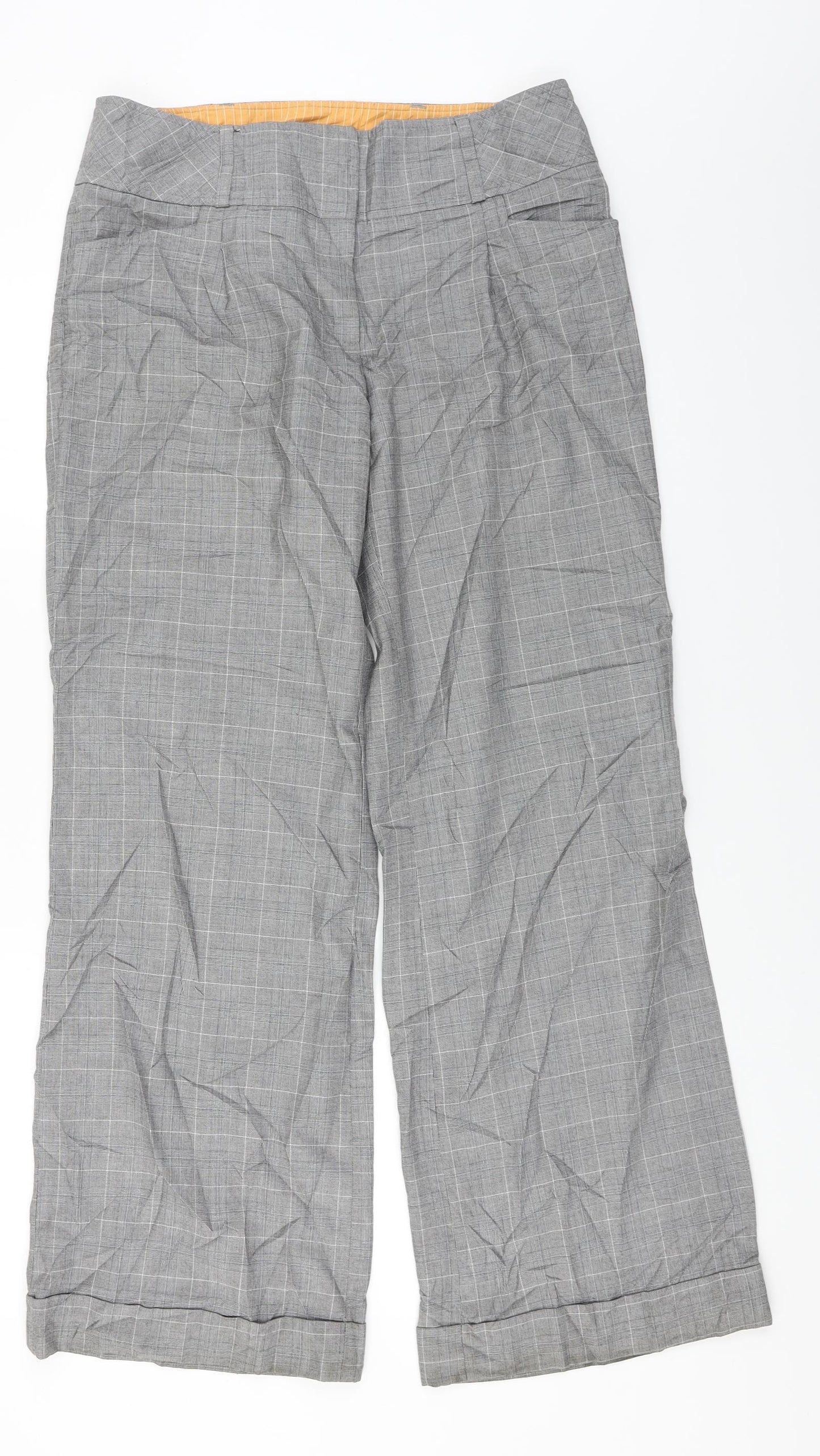 River Island  Womens Grey   Trousers  Size 12 L26 in