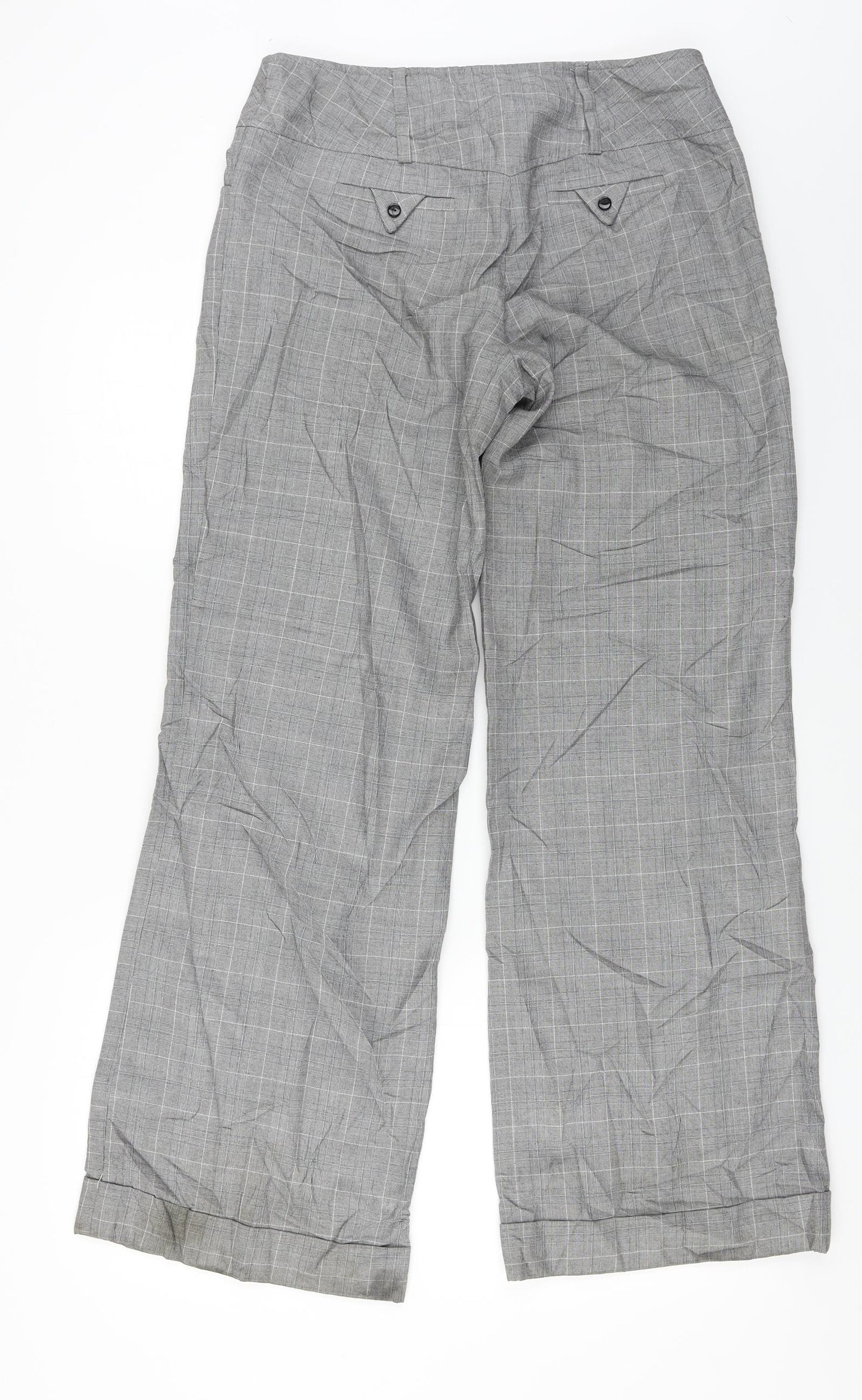 River Island  Womens Grey   Trousers  Size 12 L26 in