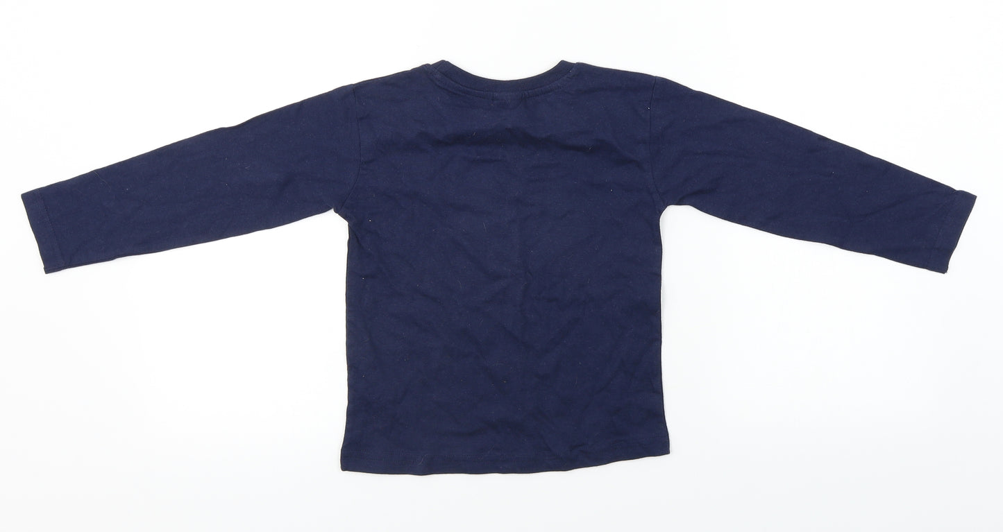 urban rascals  Boys Blue   Basic T-Shirt Size 5 Years