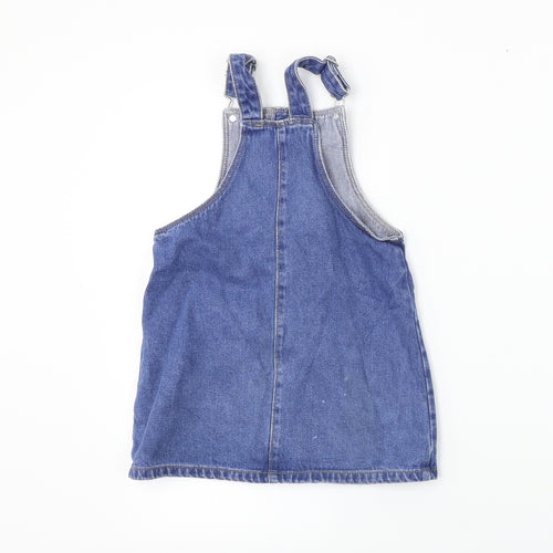 TU Girls Blue   Dungaree One-Piece Size 5 Years