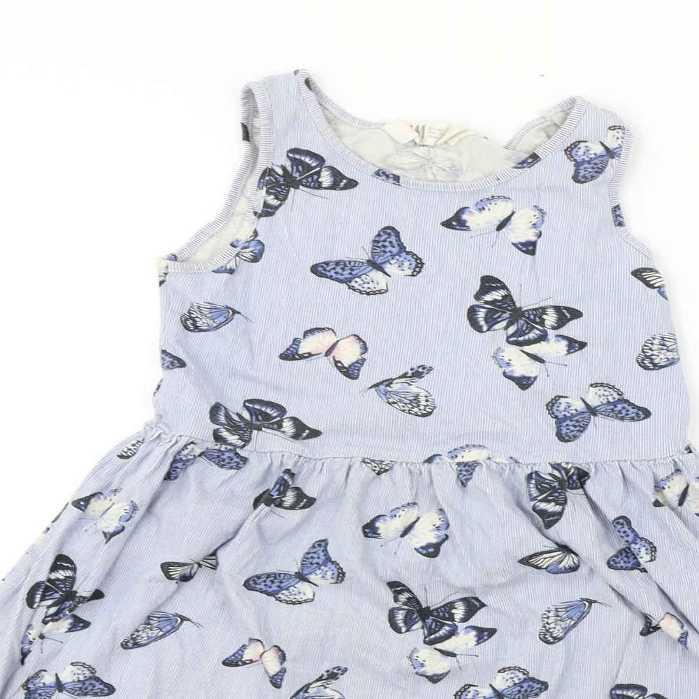 H&M  Girls Blue   A-Line  Size 8-9 Years