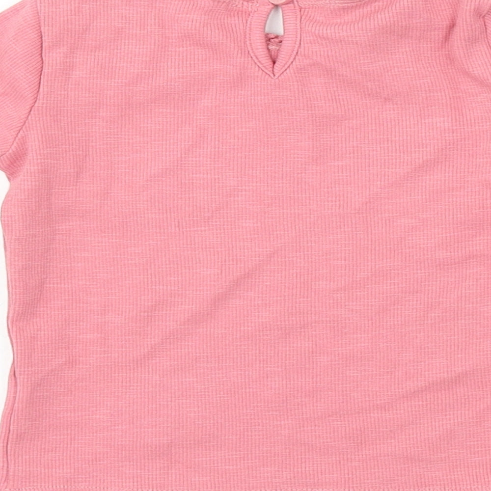 NEXT  Girls Pink   Basic T-Shirt Size 12-18 Months