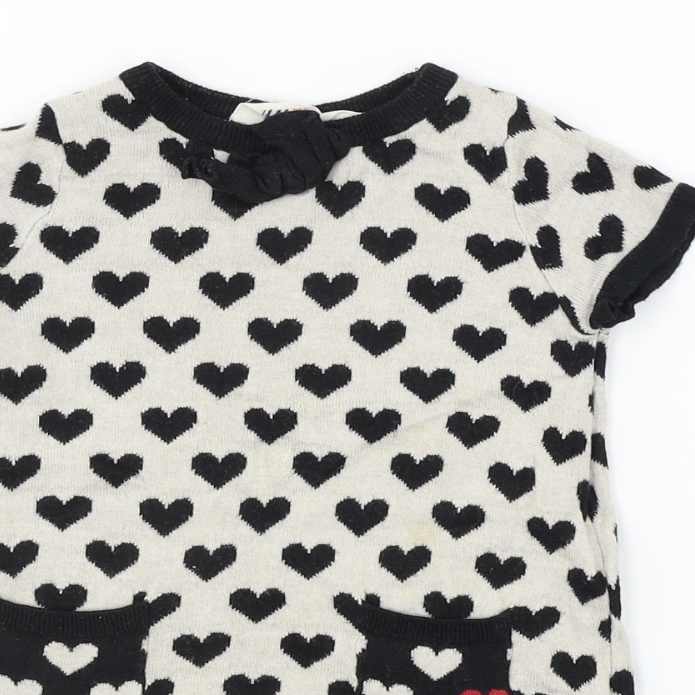 H&M  Girls White   A-Line  Size 2 Years