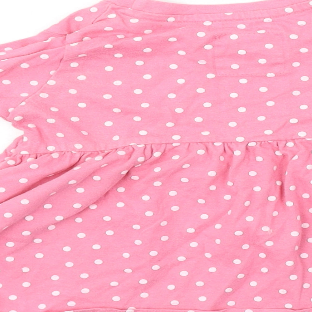 Young Dimension  Girls Pink   Basic T-Shirt Size 12-18 Months
