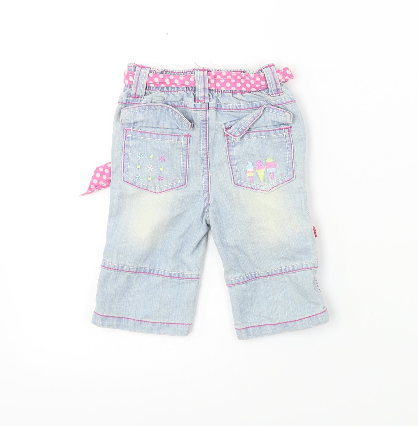 Earlydays Girls Blue    Jeans Size 3-6 Months