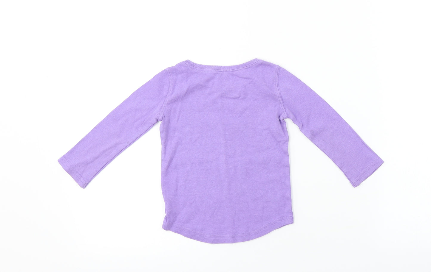 Gap  Girls Purple   Pullover T-Shirt Size 12-18 Months