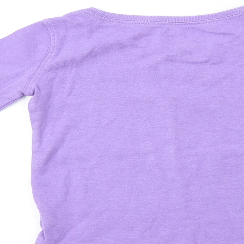 Gap  Girls Purple   Pullover T-Shirt Size 12-18 Months