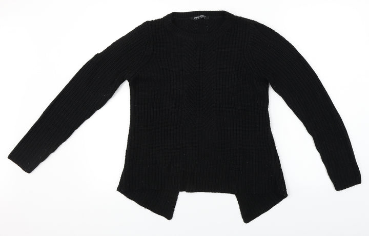 F&F Womens Black Pullover Jumper Size 10