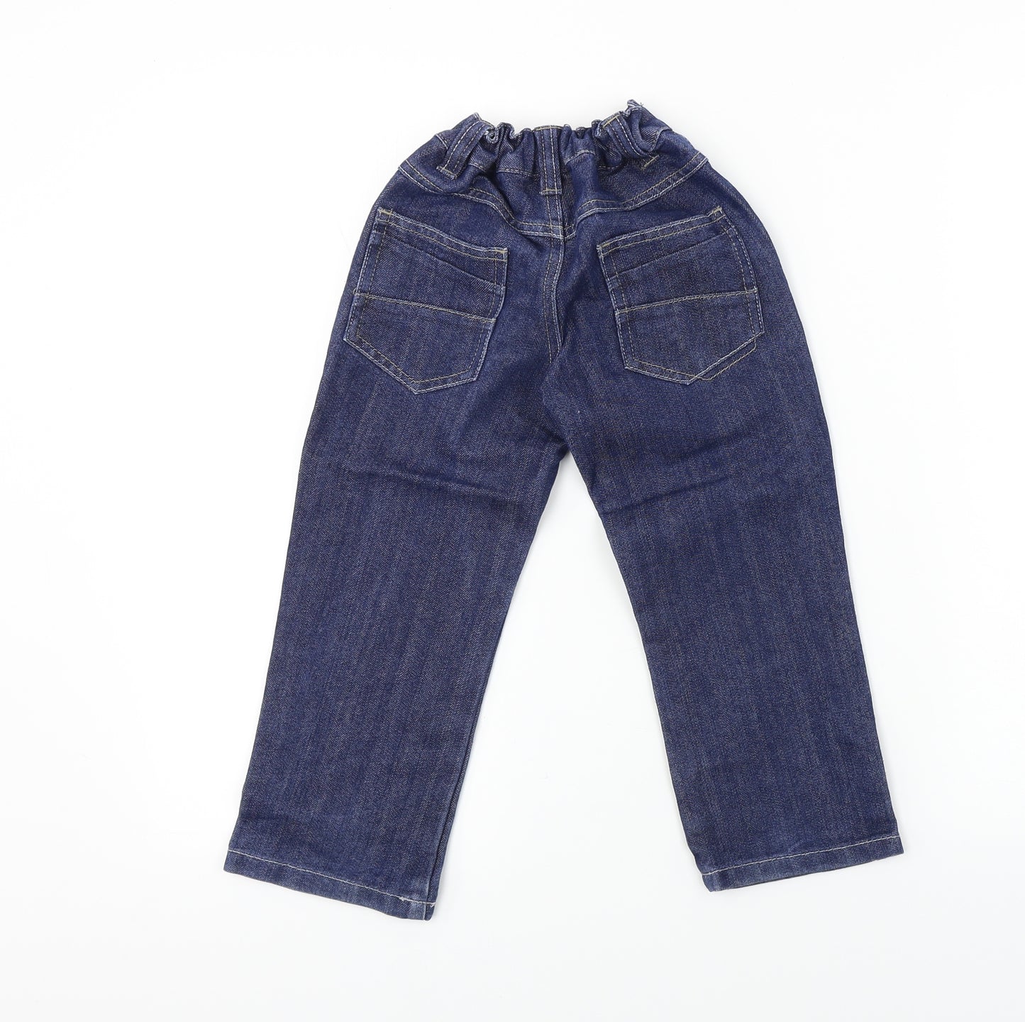 George  Boys Blue   Chino Trousers Size 4-5 Years