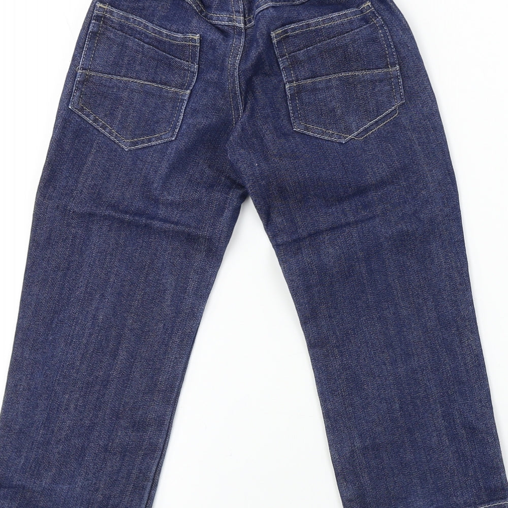 George  Boys Blue   Chino Trousers Size 4-5 Years