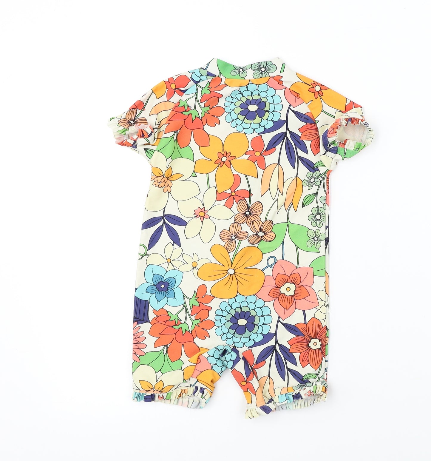 NEXT  Girls Multicoloured Floral  Basic T-Shirt Size 2 Years