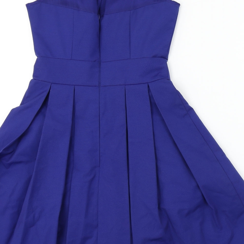 Warehouse  Womens Blue   A-Line  Size 8