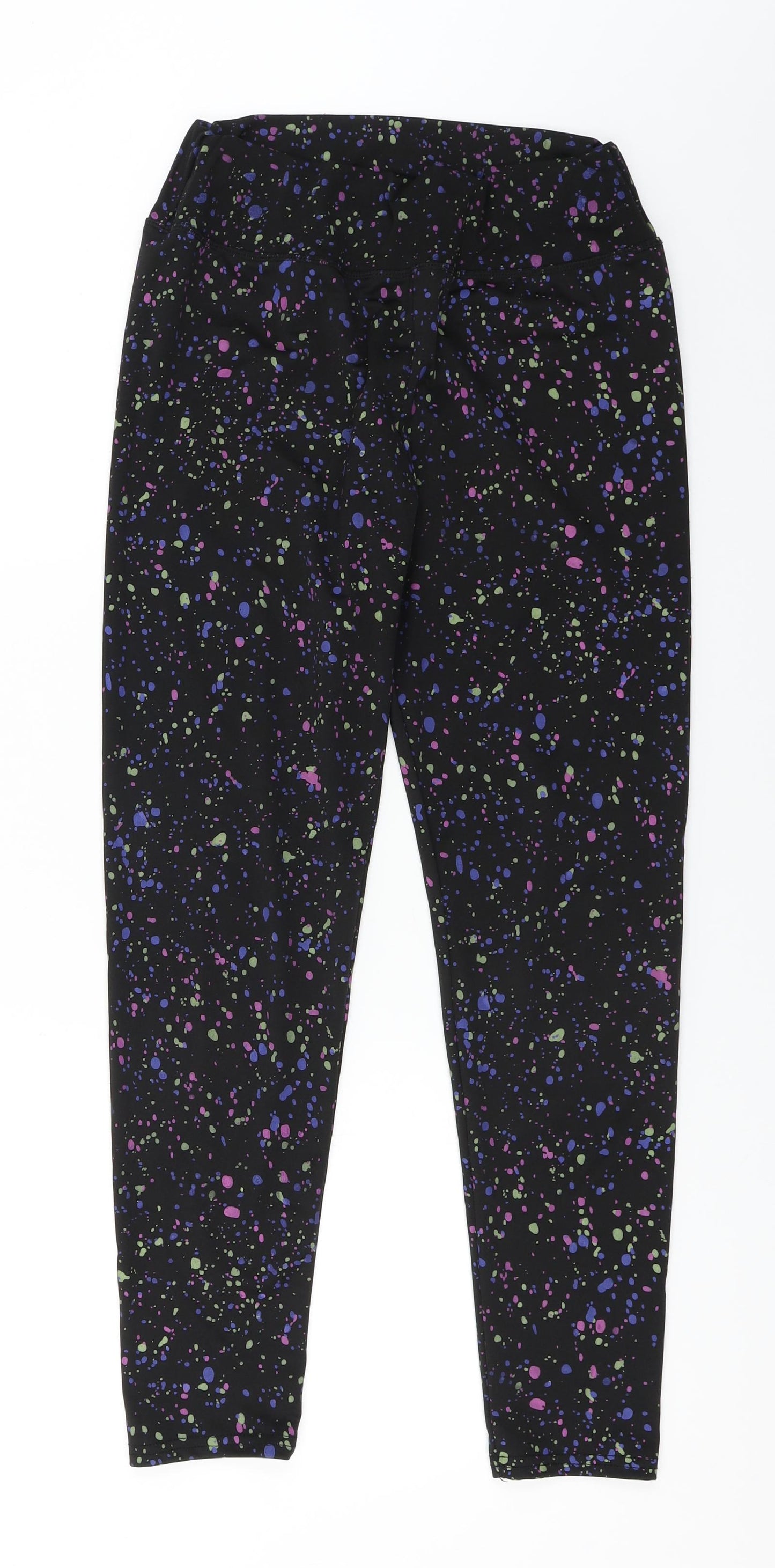 Preworn  Womens Black    Leggings Size 26 in L24 in