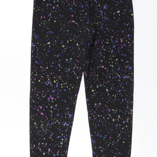 Preworn  Womens Black    Leggings Size 26 in L24 in