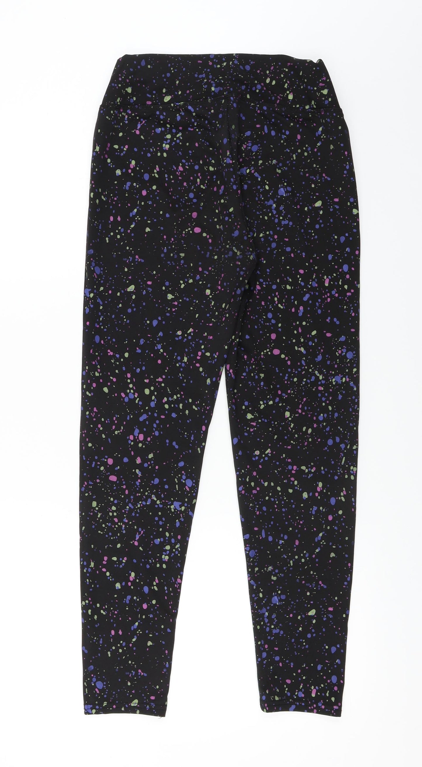Preworn  Womens Black    Leggings Size 26 in L24 in