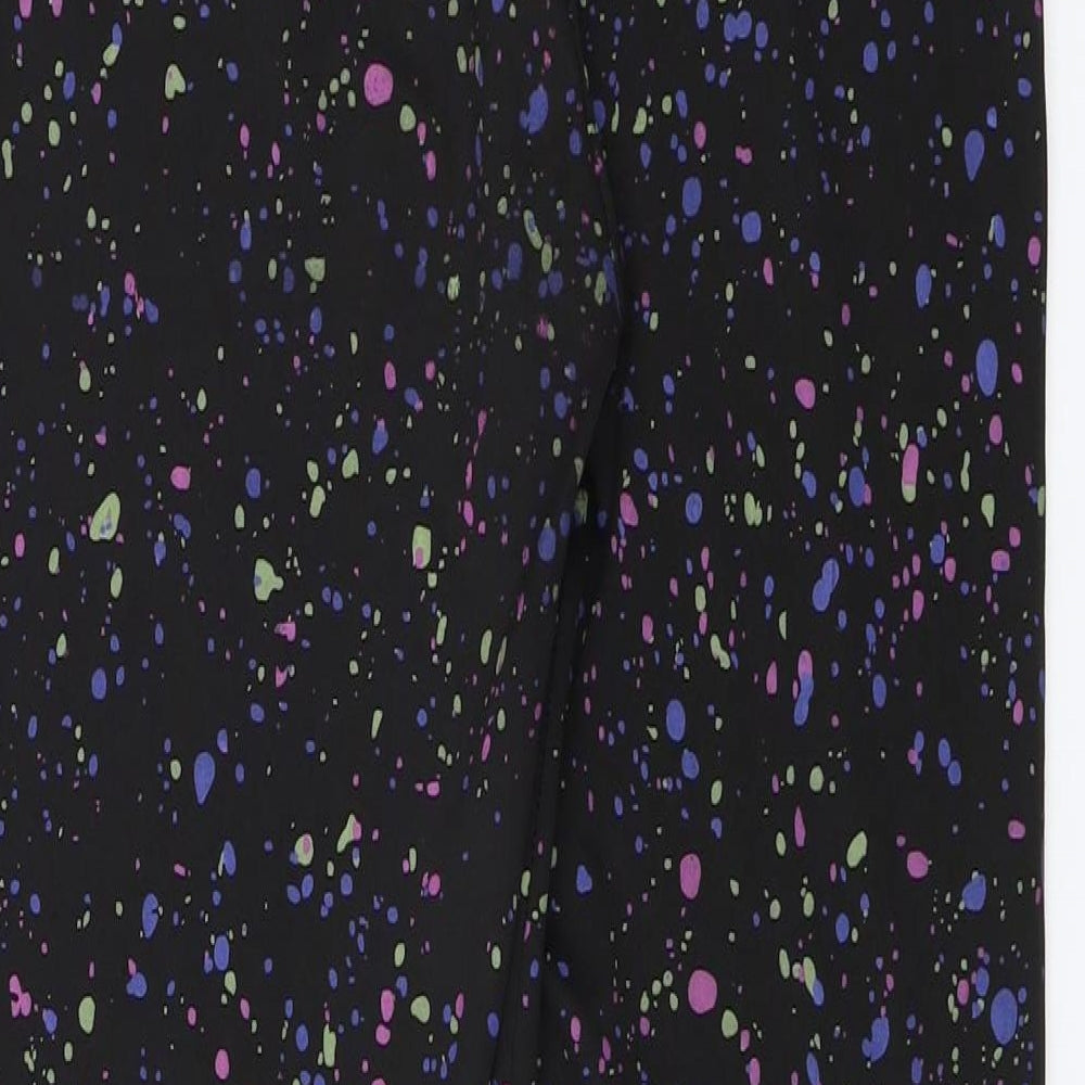 Preworn  Womens Black    Leggings Size 26 in L24 in