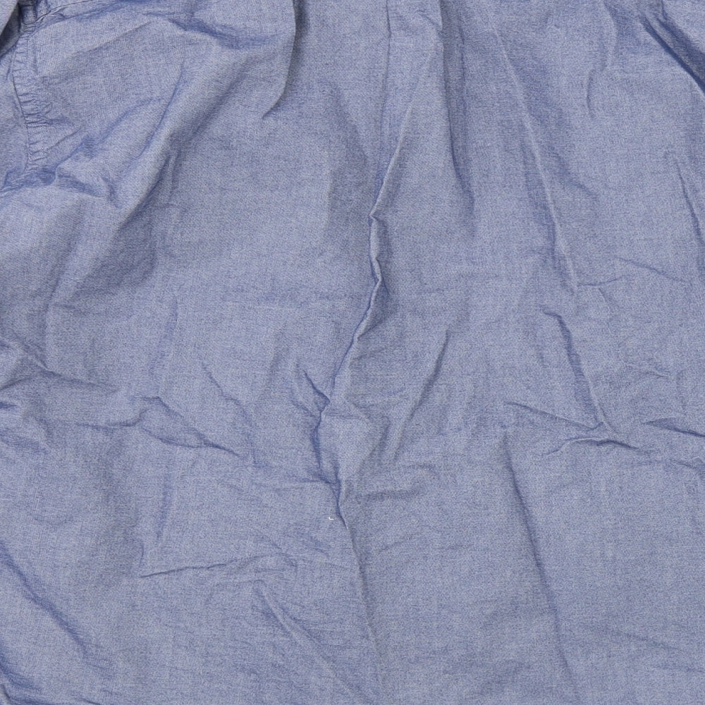 Superdry  Mens Blue    Button-Up Size XL