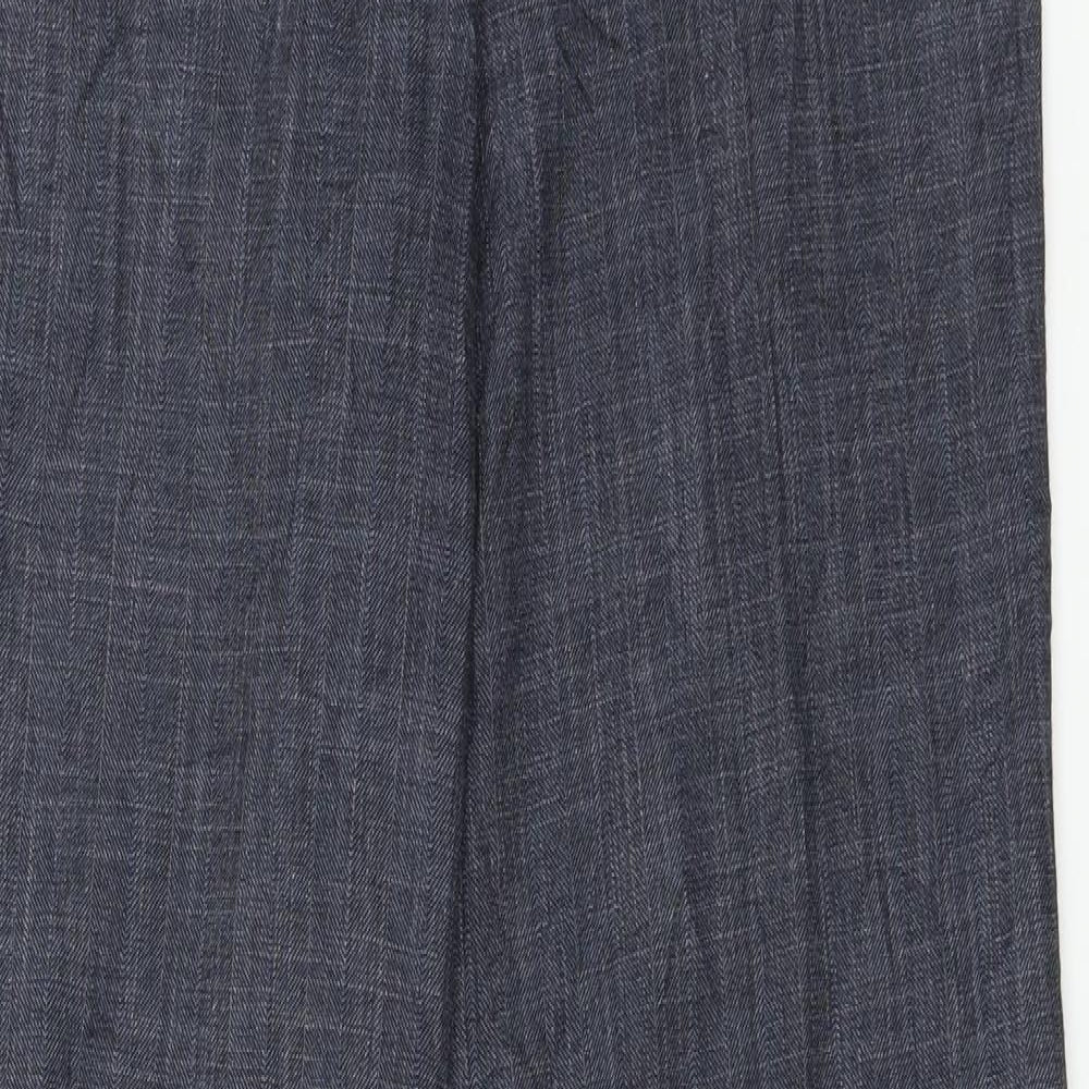 NEXT  Womens Grey   Trousers  Size 10 L28 in