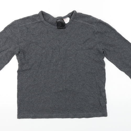 H&M  Womens Grey   Basic T-Shirt Size XS