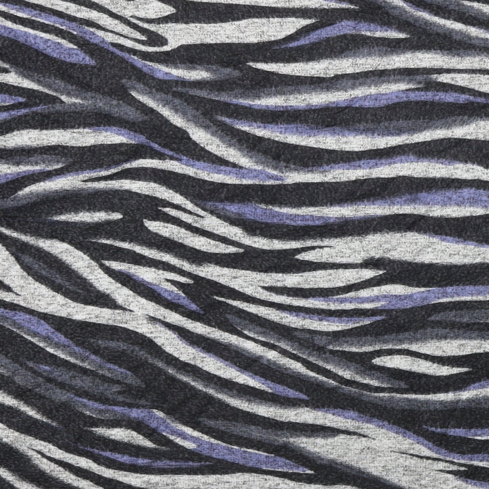 George  Womens Black Animal Print  Pullover Jumper Size L