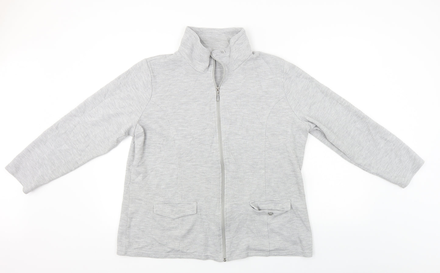 Damart  Womens Grey   Jacket Coat Size 18