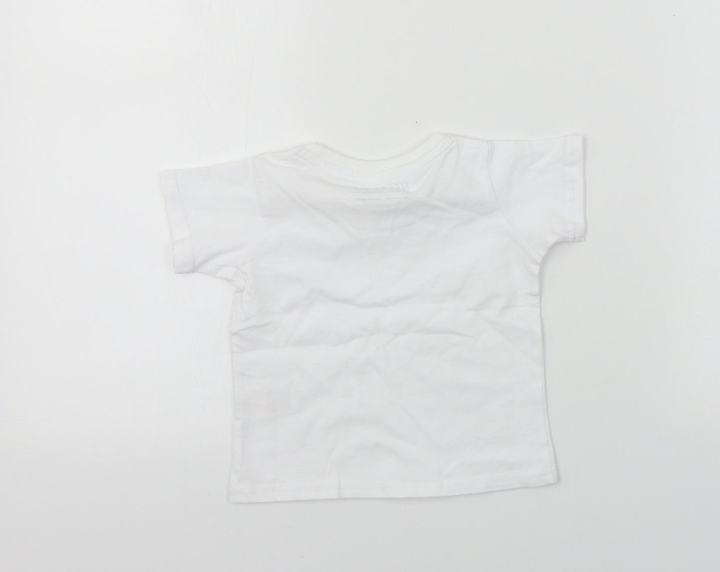 McKenzie  Boys White   Basic T-Shirt Size 12-18 Months