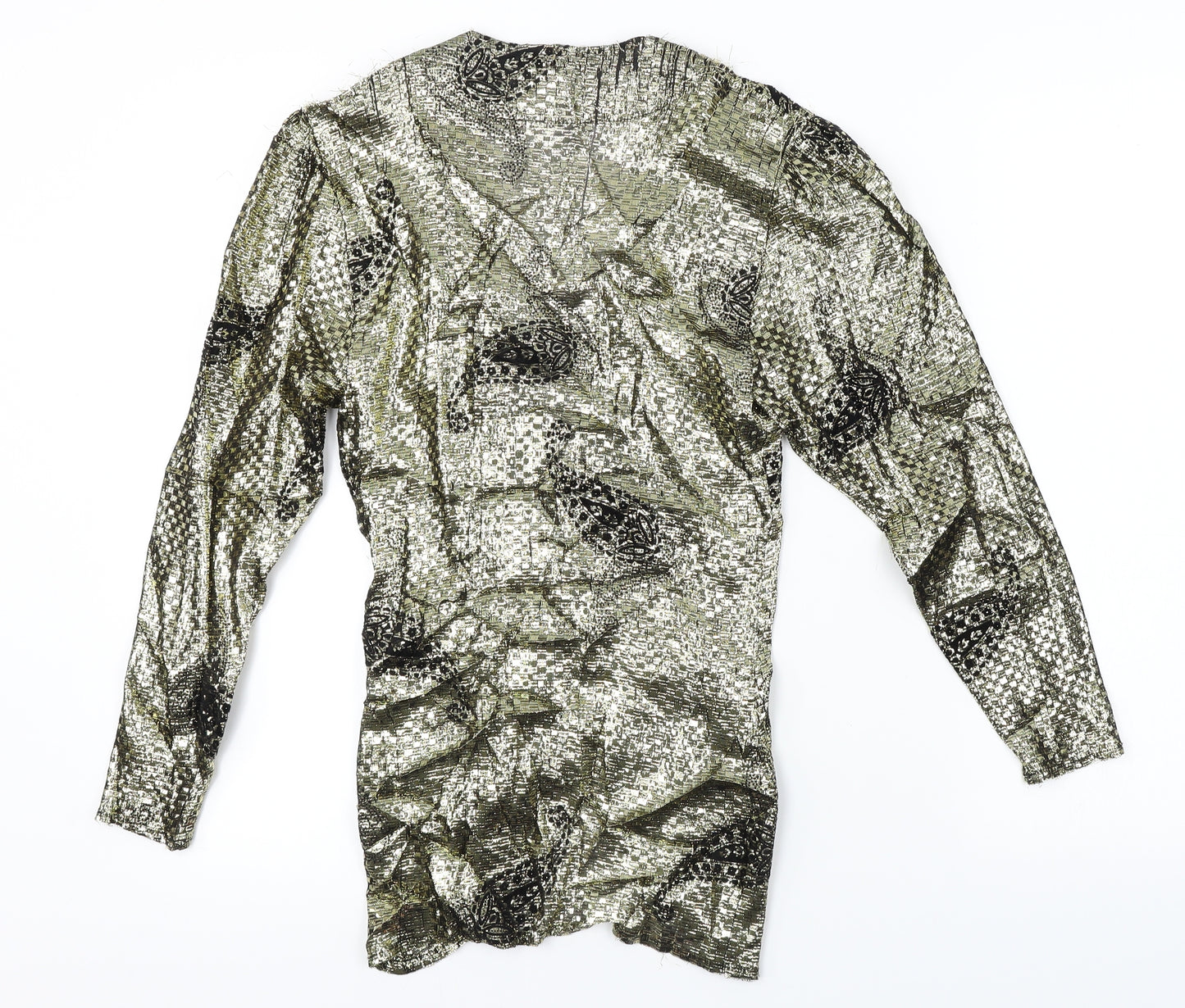 mark Angelo  Womens Gold   Cardigan Jumper Size 10