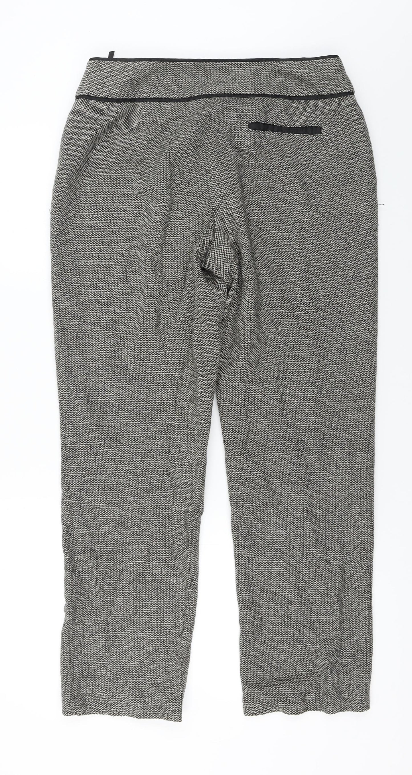 Marks and Spencer  Womens Brown   Trousers  Size 12 L25 in