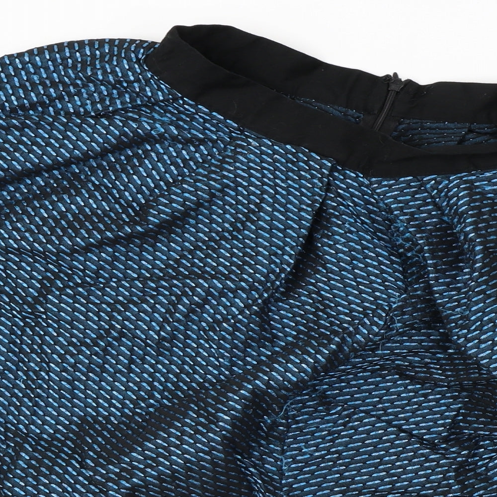 ASOS  Womens Blue   A-Line Skirt Size 12