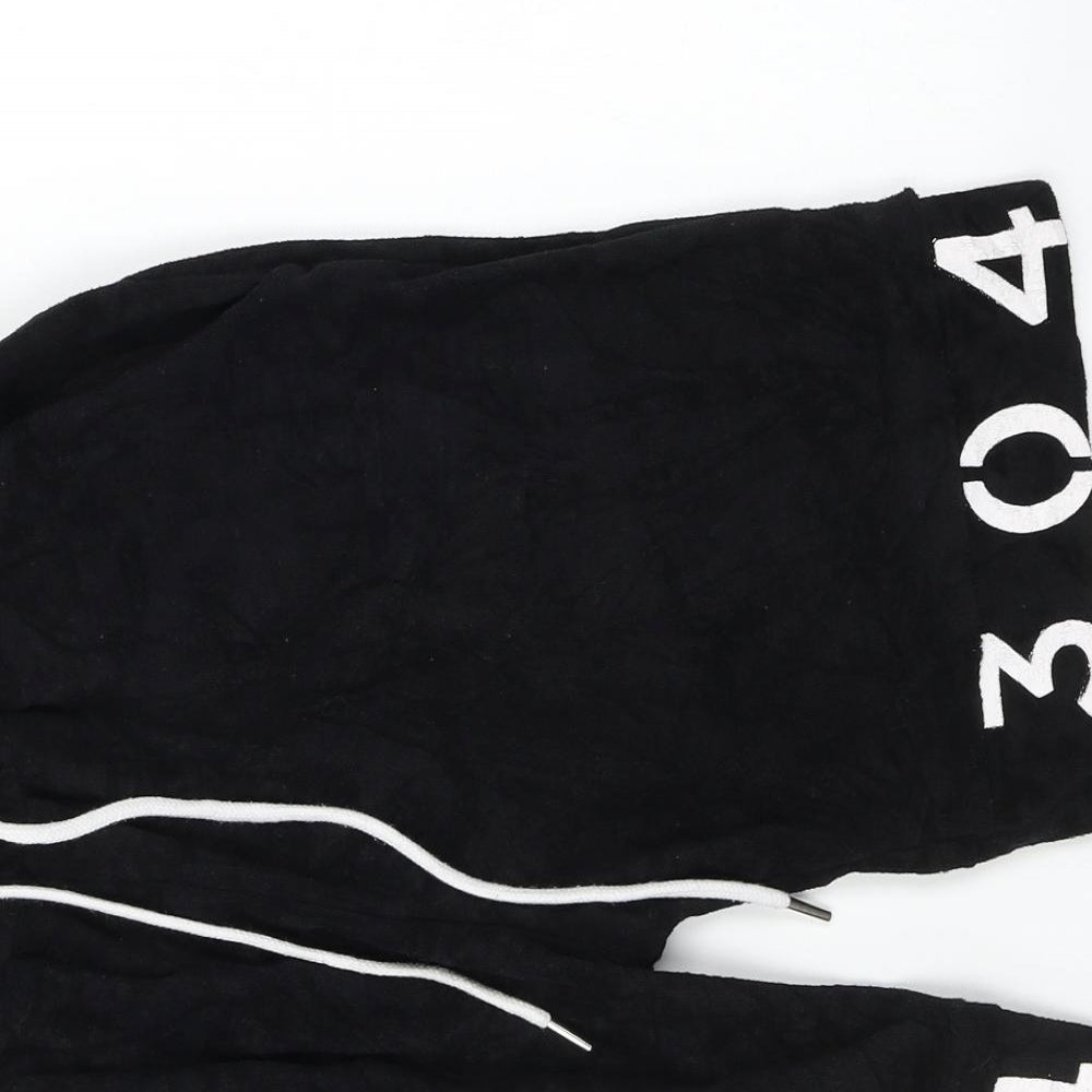 304 Mens Black   Sweat Shorts Size 24 in