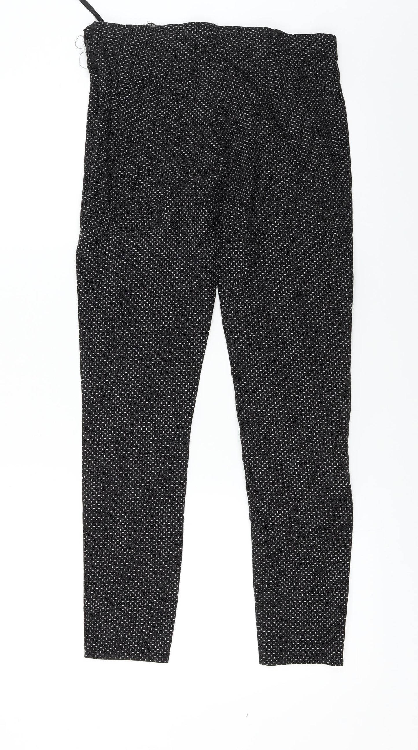 Primark  Womens Black   Trousers  Size 14 L25 in