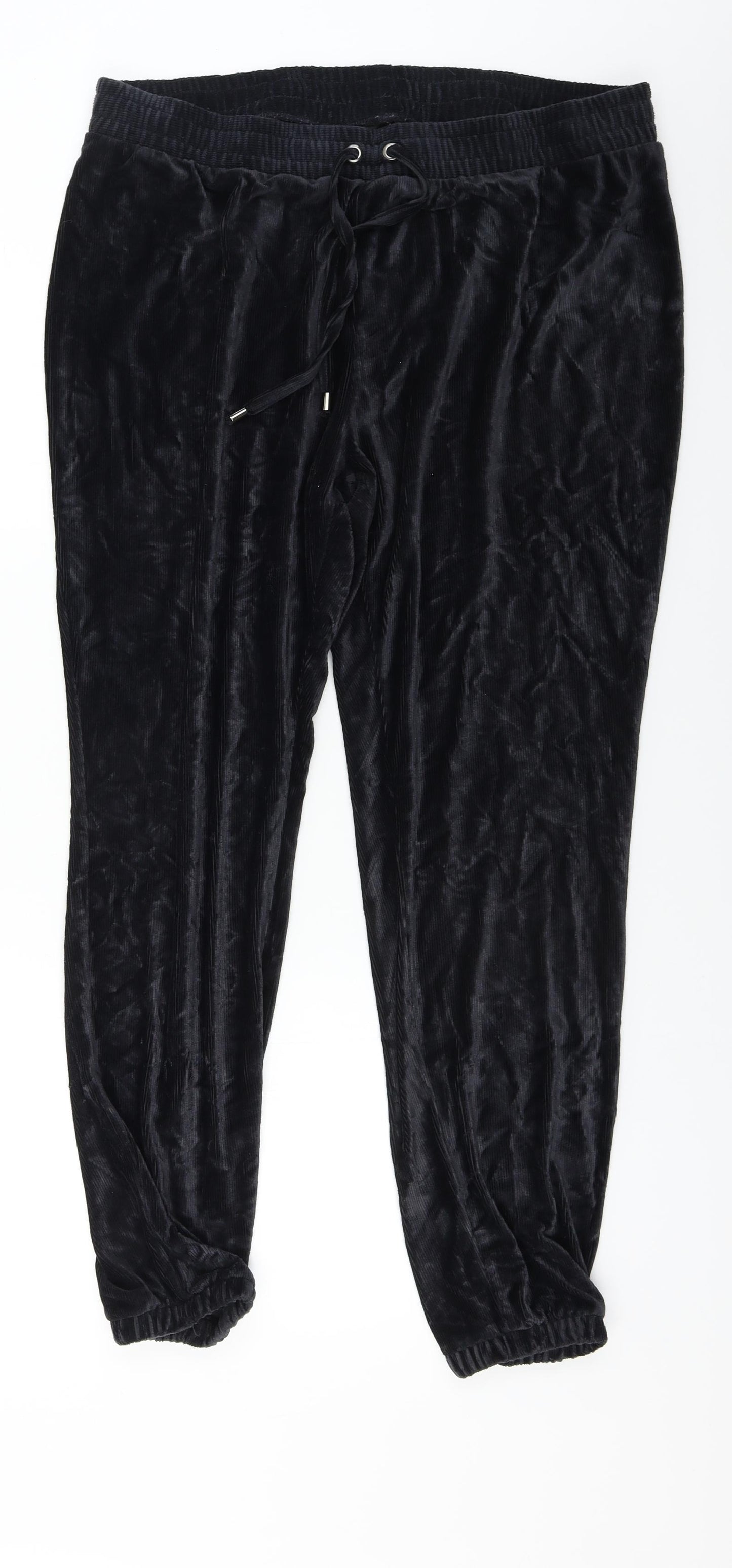 George Womens Black   Trousers  Size 20 L26 in