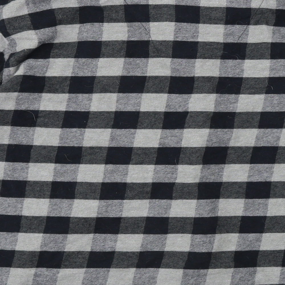 Pierre Roche  Mens Grey Check   Pyjama Top Size L