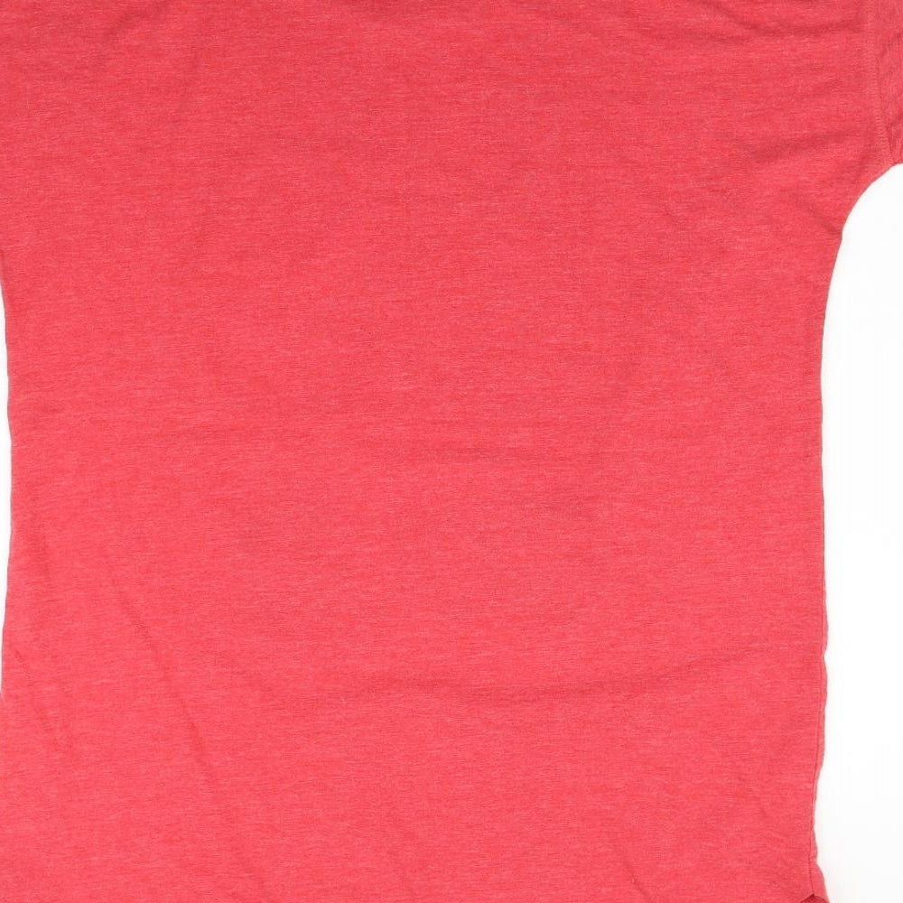 George Womens Red   Basic T-Shirt Size 12
