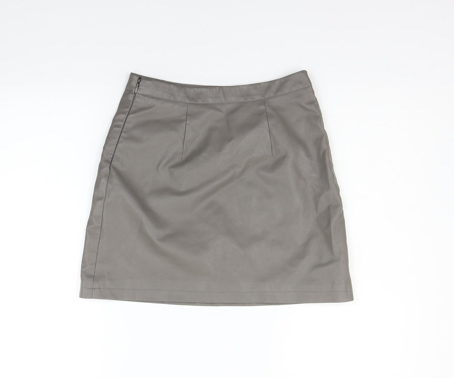 Primark Womens Grey   A-Line Skirt Size 8