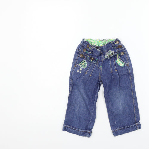 George Girls Blue   Straight Jeans Size 2 Years