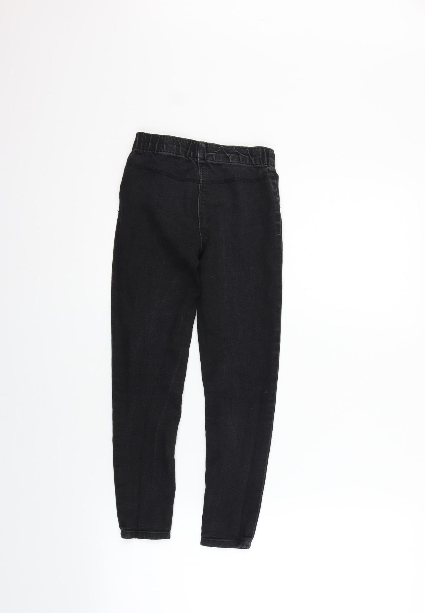 George Girls Black   Straight Jeans Size 8-9 Years